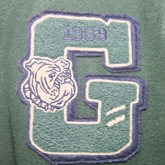 GAP Kids Dark Green Varsity Jacket - Picture 4 of 5